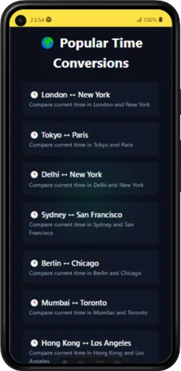 Mobile Interface